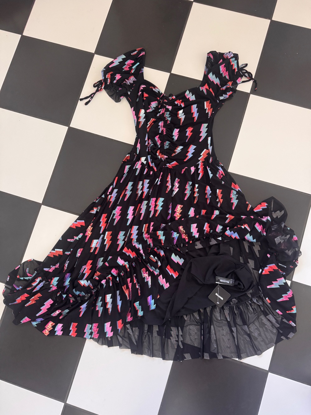 Blackmilk Ziggy tea party dress Bowie M new with tags - Picture 4 of 6
